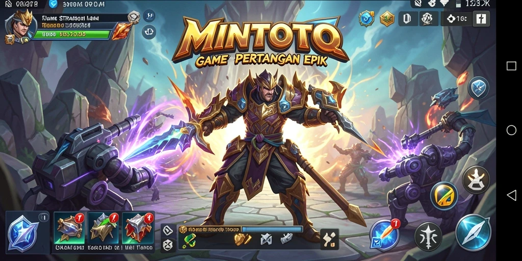 Tampilan grafik menawan dalam gameplay MINTOTO