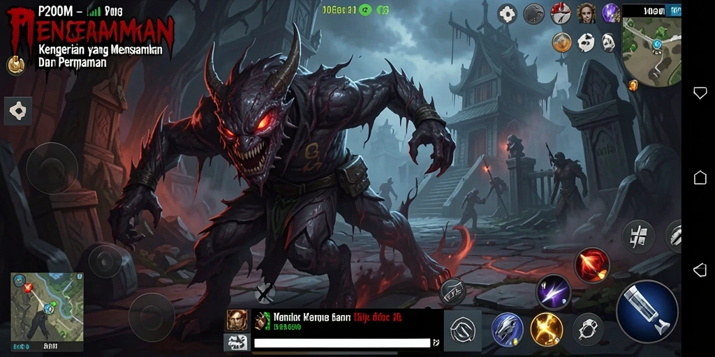 Gameplay mencekam dengan suasana horor yang mendalam.