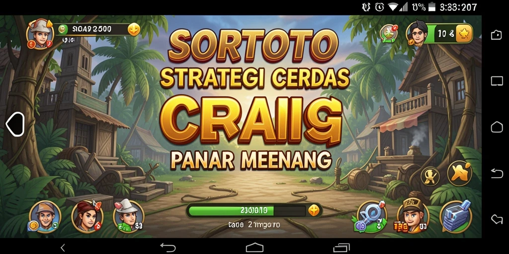 Screenshot gameplay SORTOTO yang menampilkan aksi strategi seru.